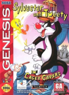 Sylvester and Tweety in cagey capers